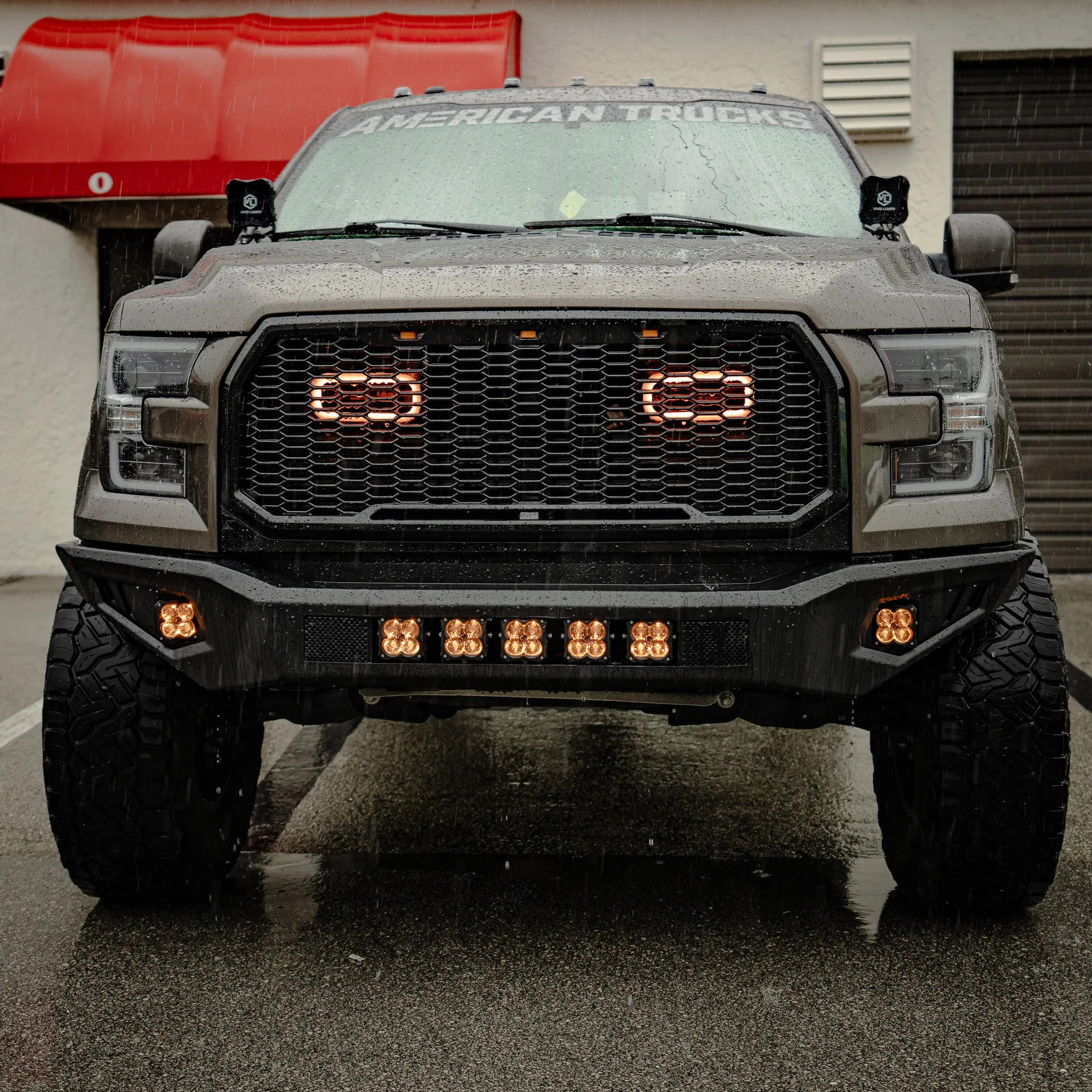2015-2017 Ford F-150 and 2017-2020 Ford F-150 Raptor Dual BIG MOUTH "LIT KIT" Ram Air Intake Snorkels