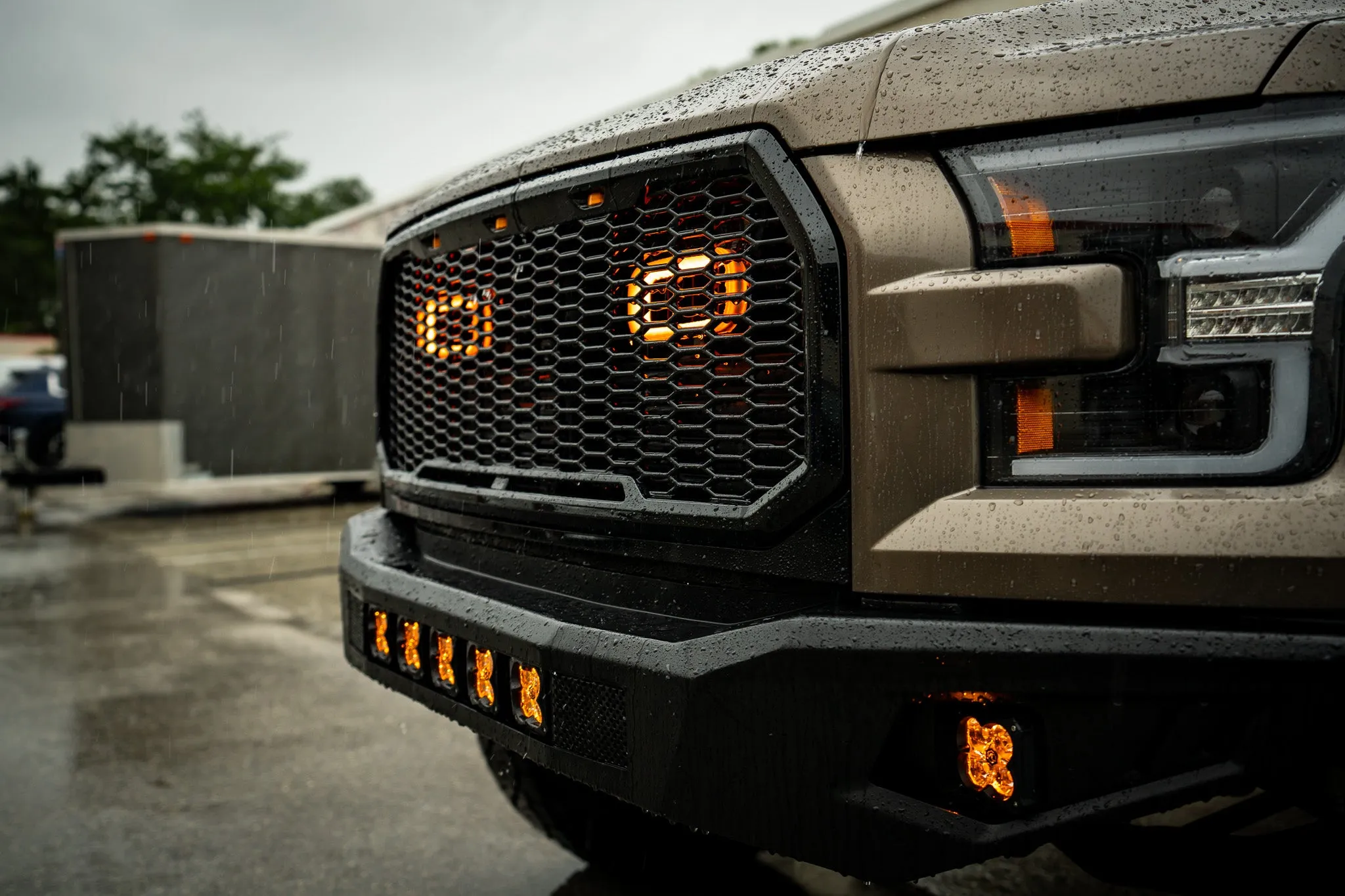 2015-2017 Ford F-150 and 2017-2020 Ford F-150 Raptor Dual BIG MOUTH "LIT KIT" Ram Air Intake Snorkels