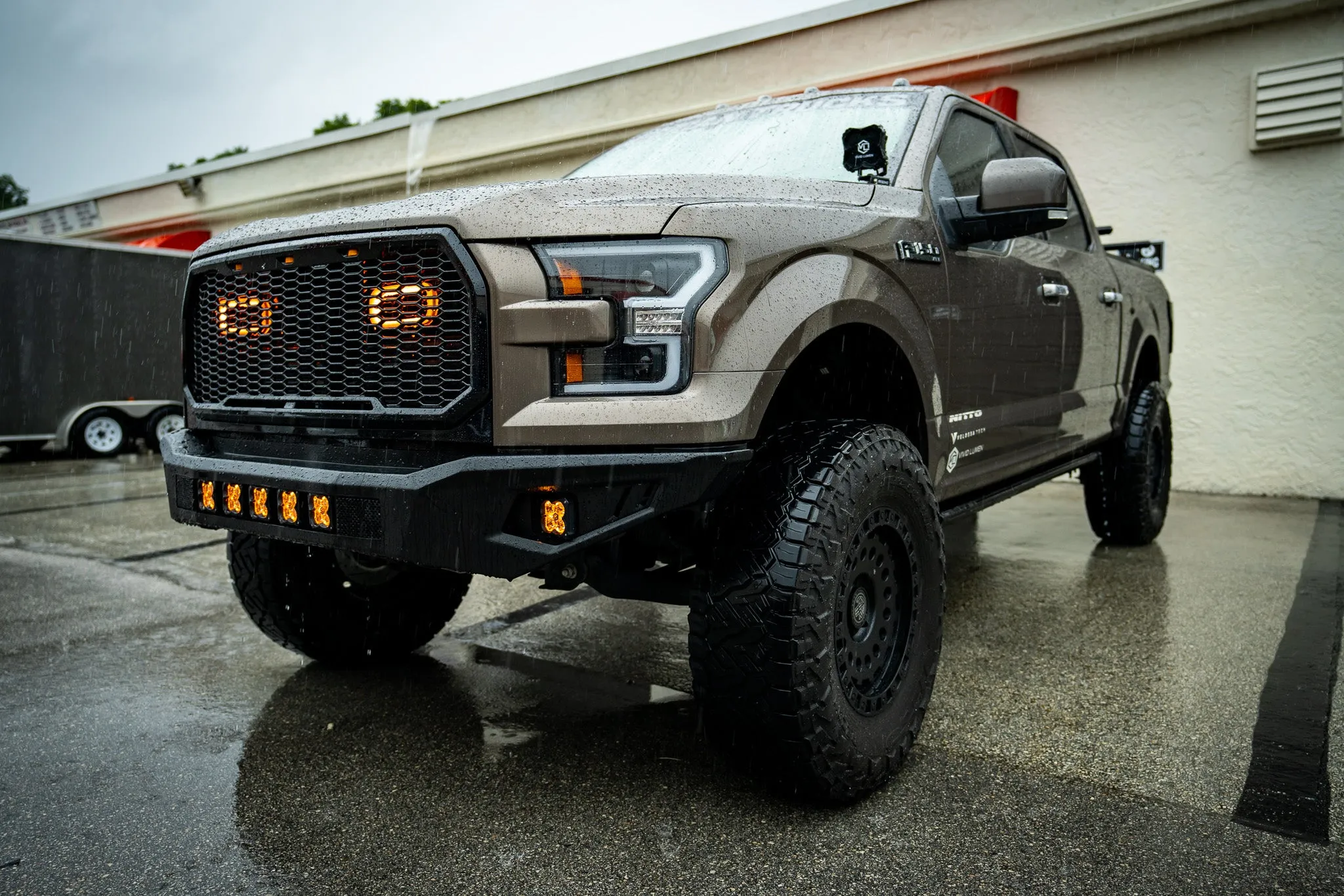 2015-2017 Ford F-150 and 2017-2020 Ford F-150 Raptor Dual BIG MOUTH "LIT KIT" Ram Air Intake Snorkels