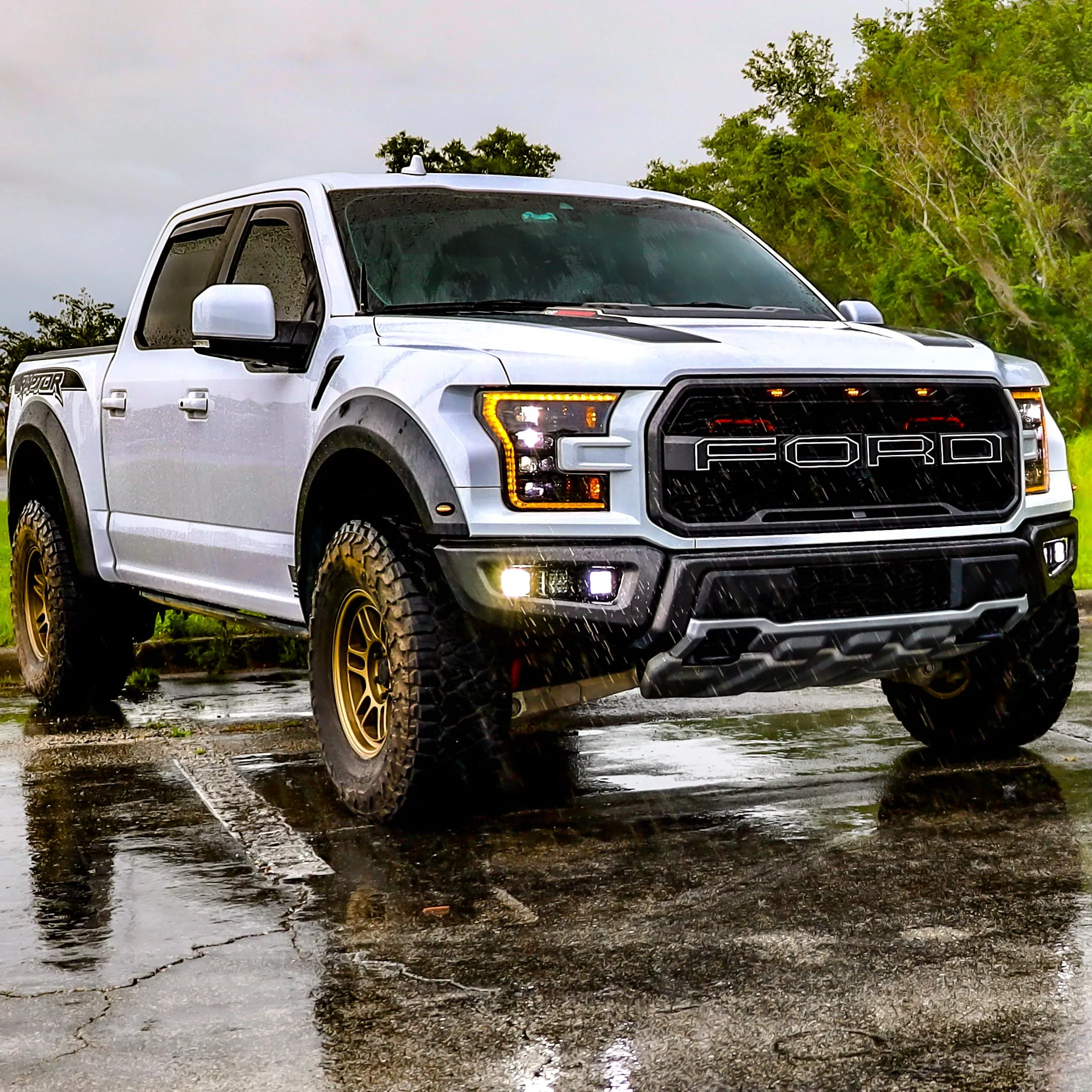 2015-2017 Ford F-150 and 2017-2020 Ford F-150 Raptor Dual BIG MOUTH Ram Air Intake Snorkels