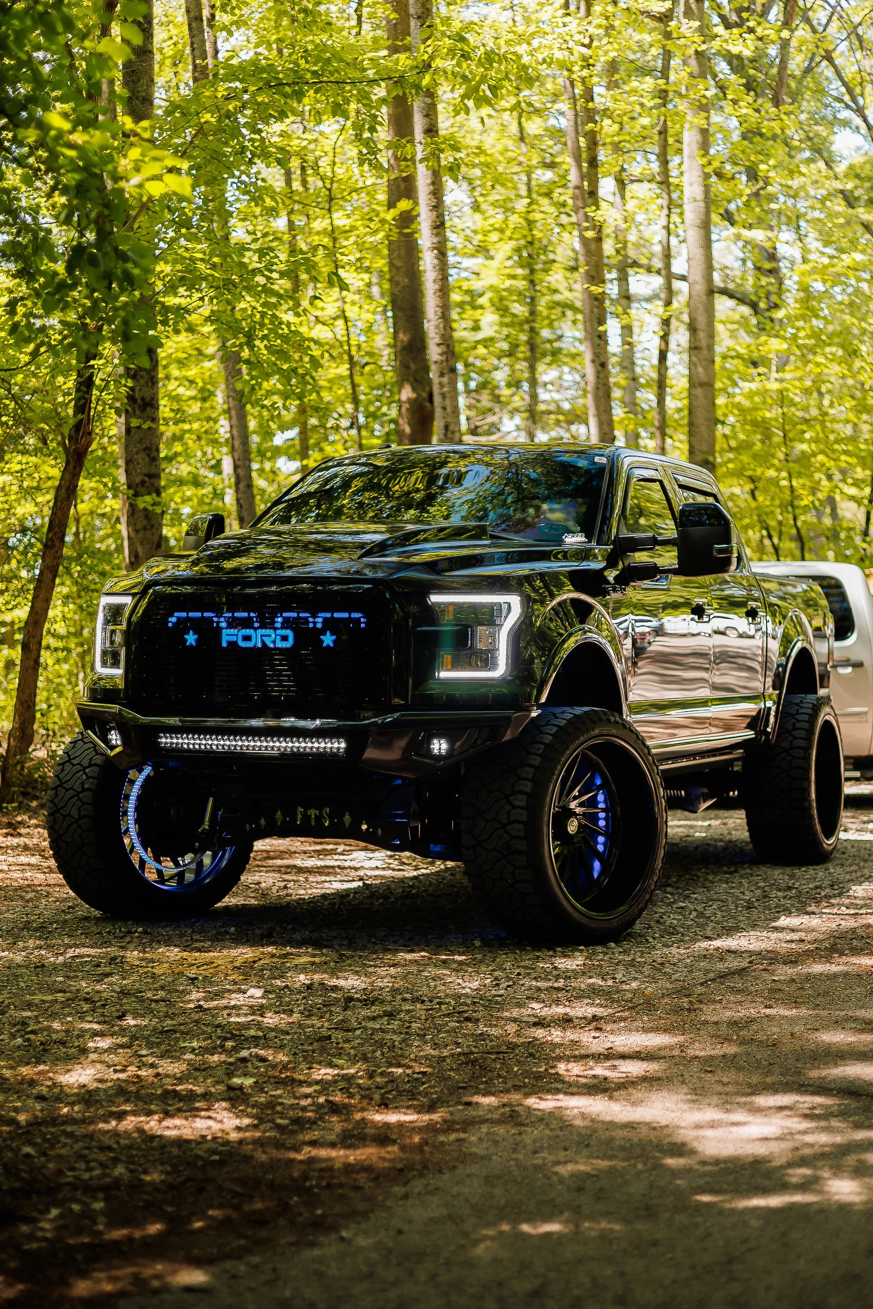 2015-2017 Ford F-150 and 2017-2020 Ford F-150 Raptor Quad BIG MOUTH "LIT KIT" Ram Air Intake Snorkels