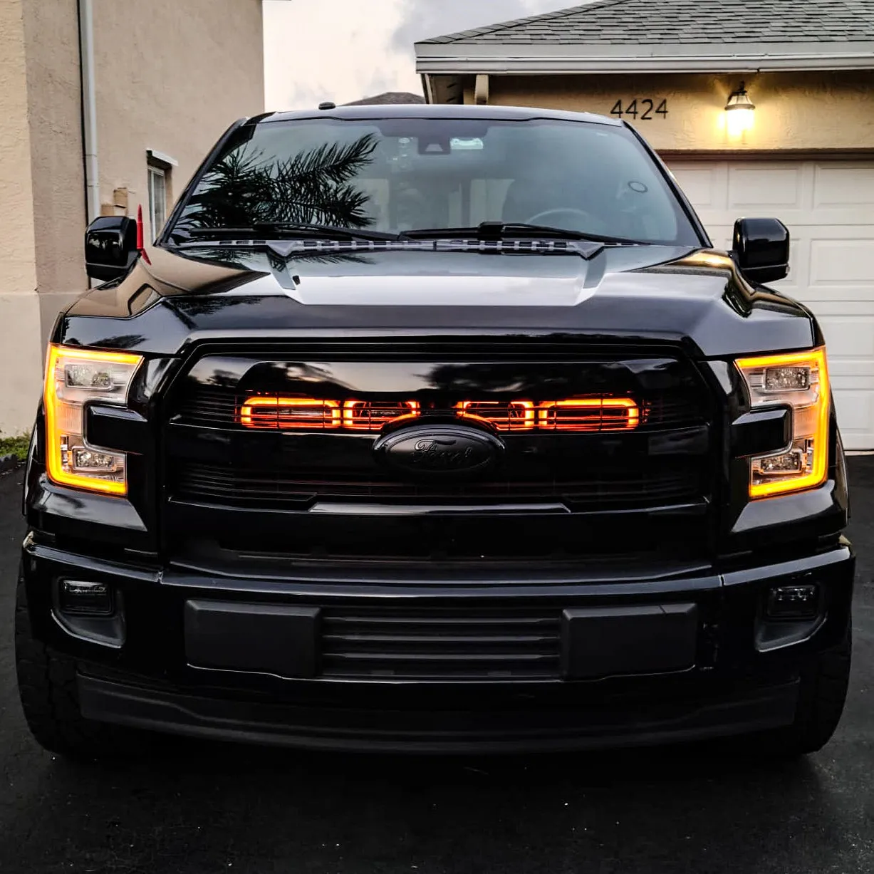 2015-2017 Ford F-150 and 2017-2020 Ford F-150 Raptor Quad BIG MOUTH "LIT KIT" Ram Air Intake Snorkels