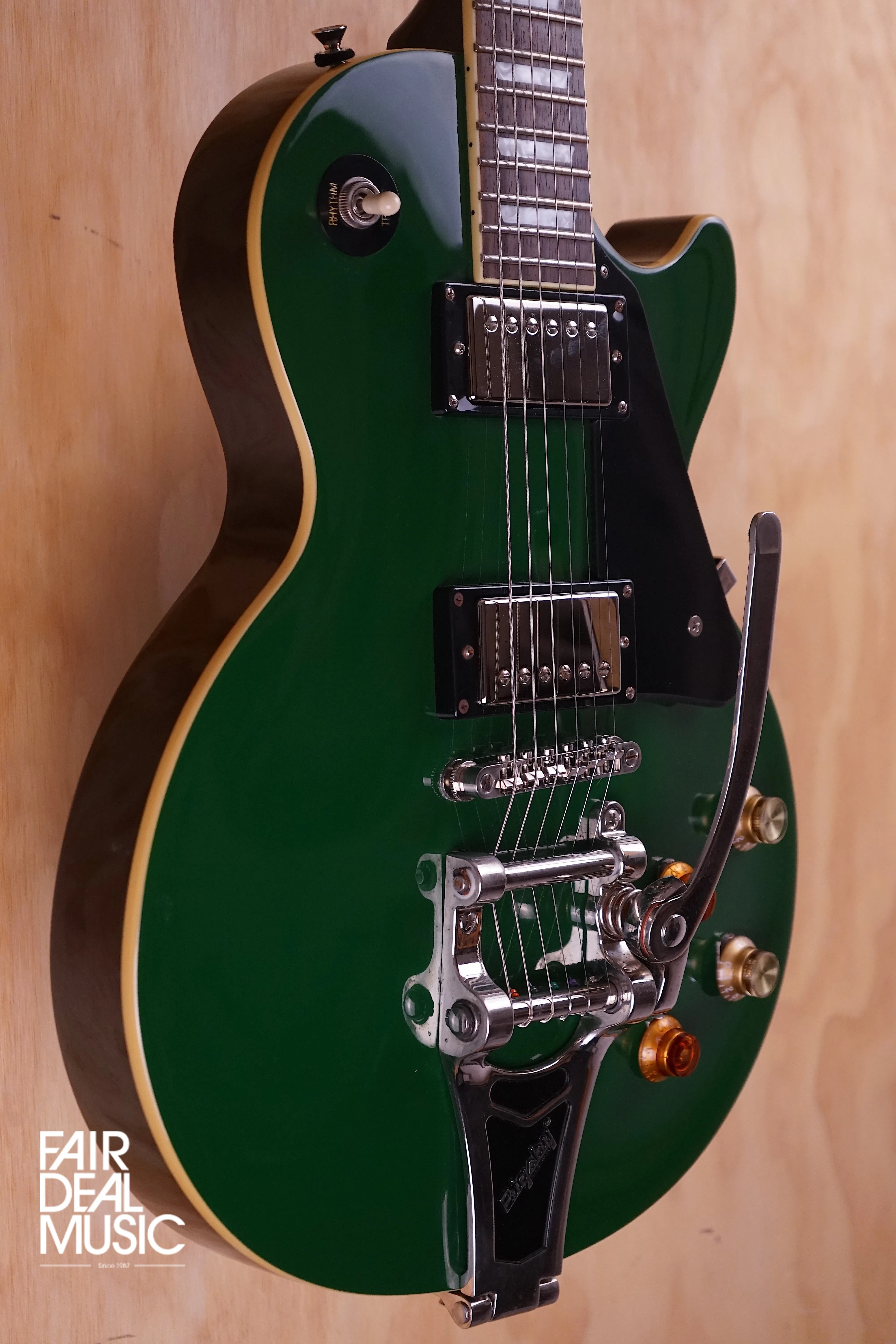 2015 Epiphone Joe Bonamassa Les Paul in Inverness Green, USED