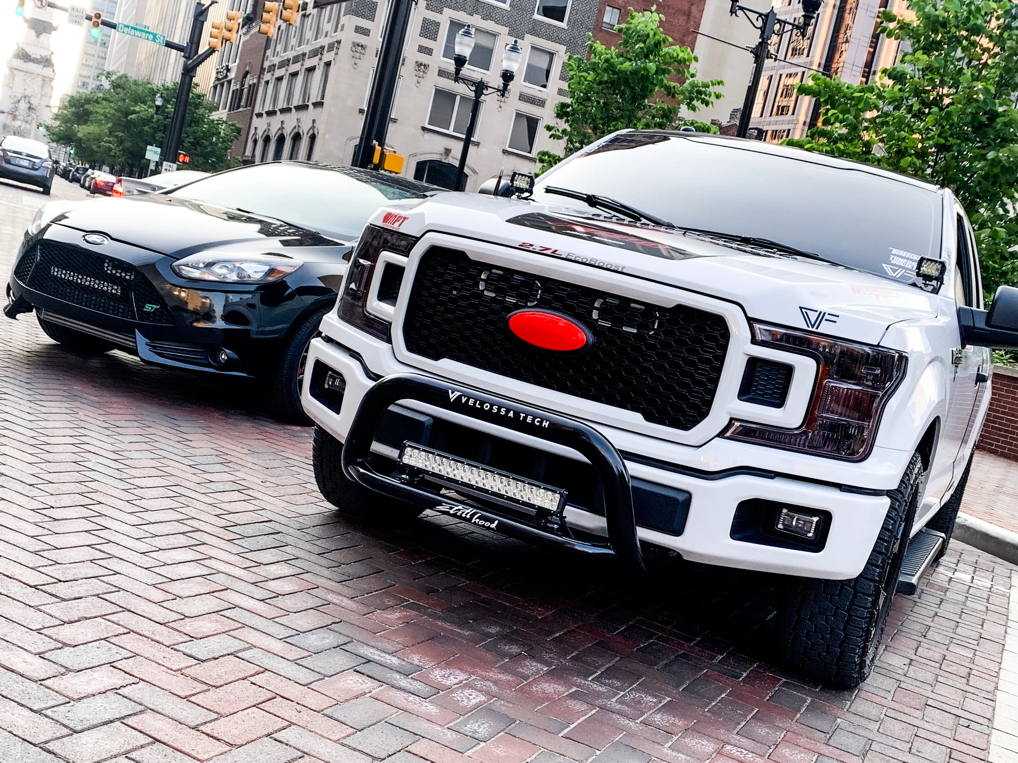 2018-2020 Ford F-150 and 2021-2022 Ford F-150 Raptor Dual BIG MOUTH Ram Air Intake Snorkels