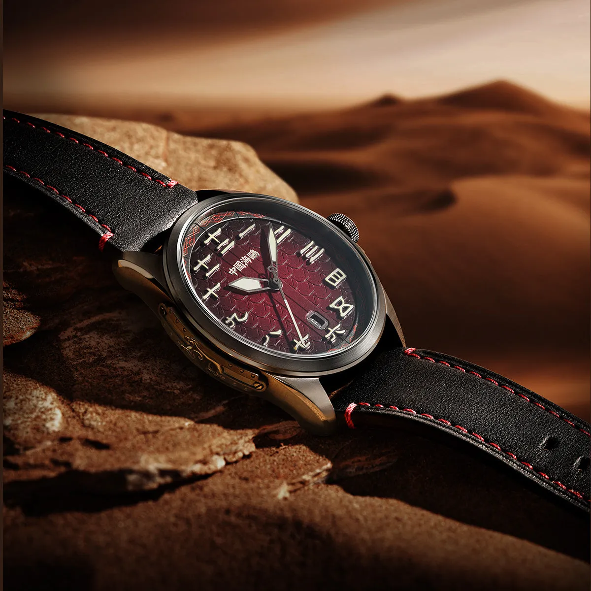 2023 New Seagull Chinese Han Dynasty Style 43mm Calendar Mechanical Automatic Watch 1058H