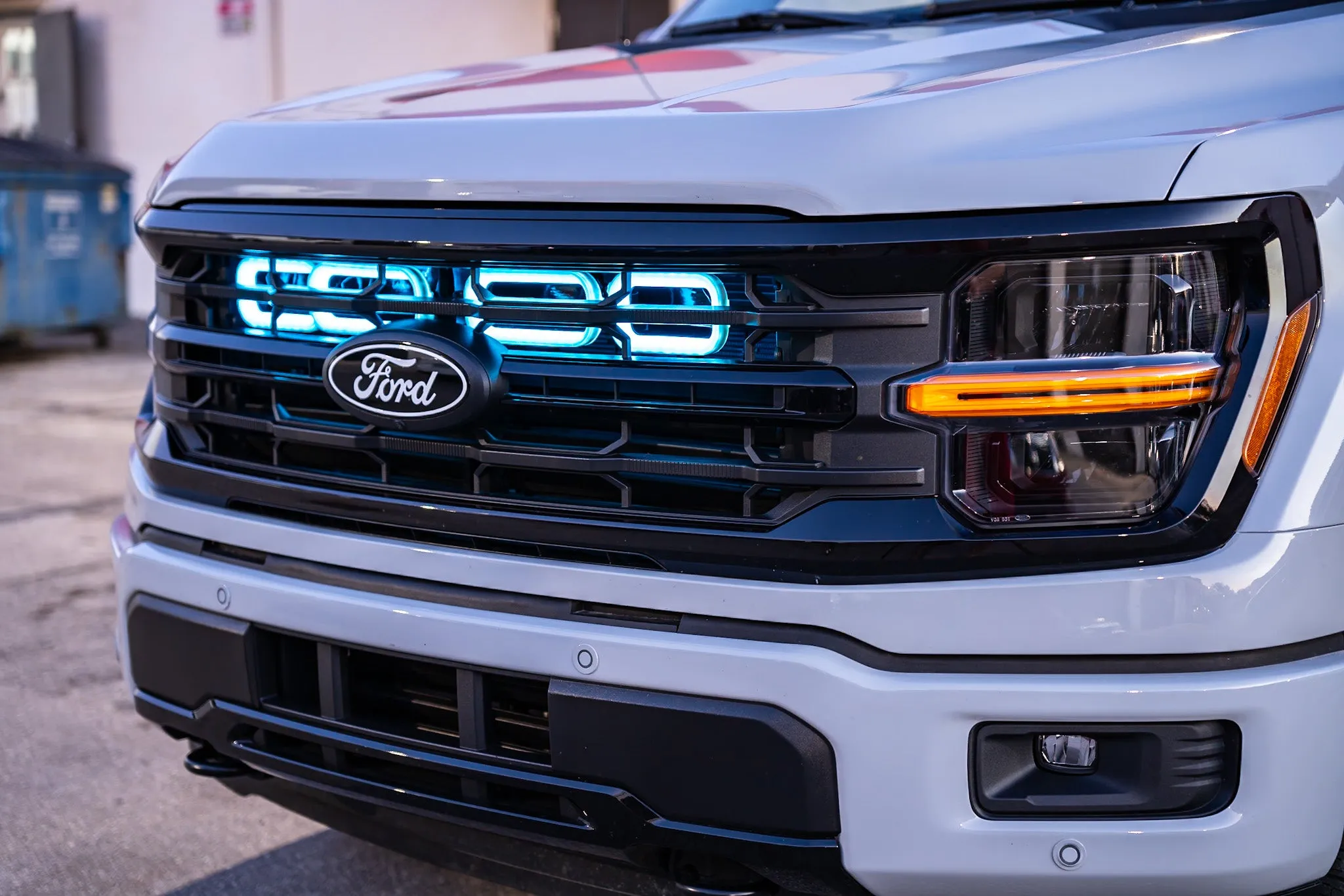 2024  Ford F-150 Quad BIG MOUTH "LIT KIT" Ram Air Intake Snorkels