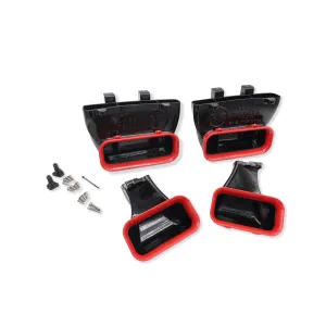 2024  Ford F-150 Quad BIG MOUTH Ram Air Intake Snorkels