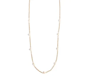 2047-0002 Necklace gold pearl