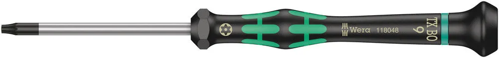 2067 TORX® BO Screwdriver for tamper-proof TORX® screws for electronic applications, TX 9 x 60 mm
