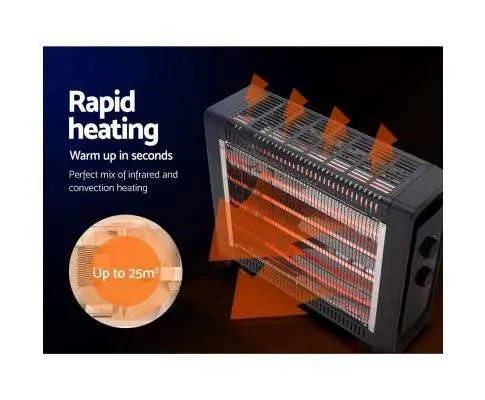 2200W Electric Infrared Panel Portable Heater