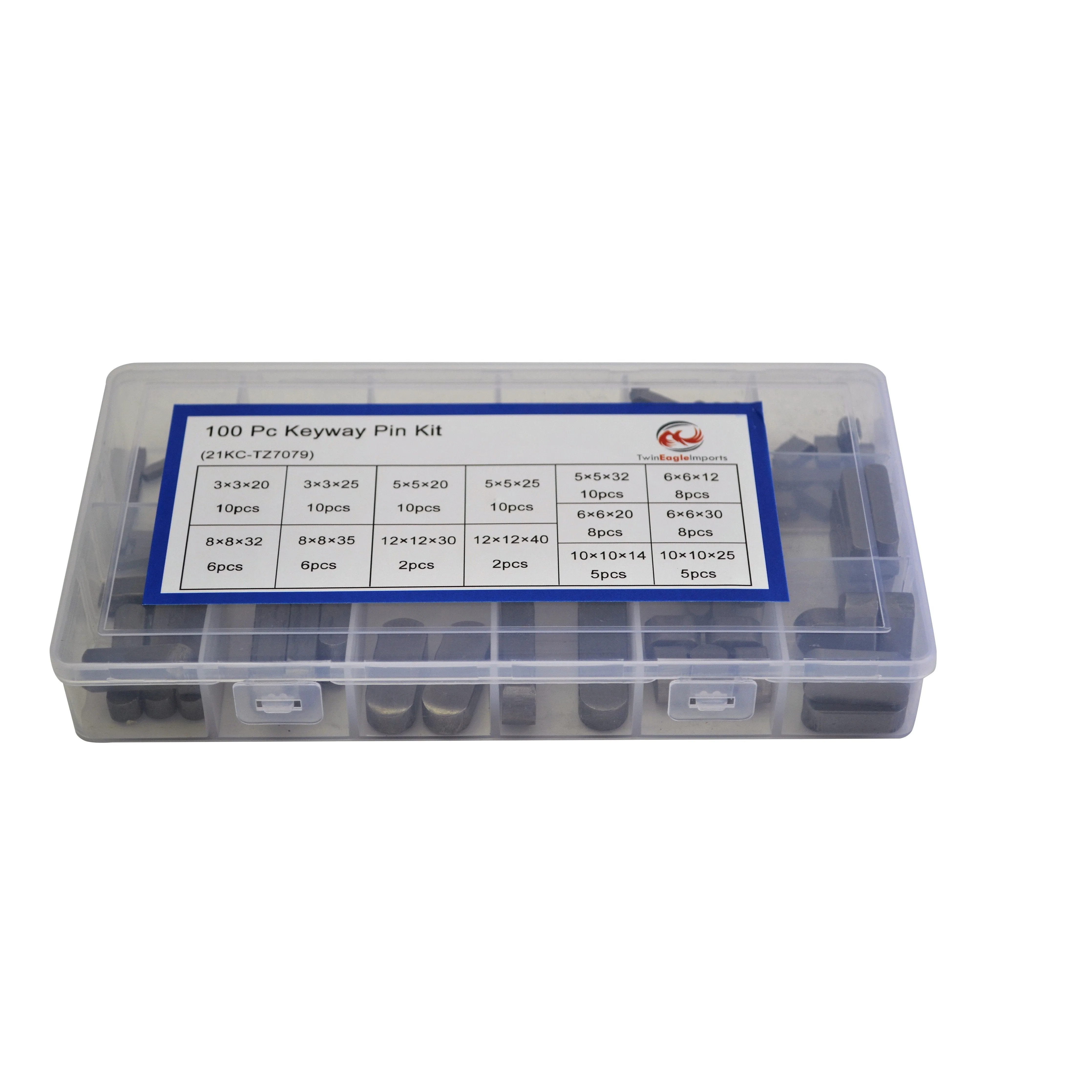 275pc Metric Keyway and 164pc Woodruff Keys Grab Kit