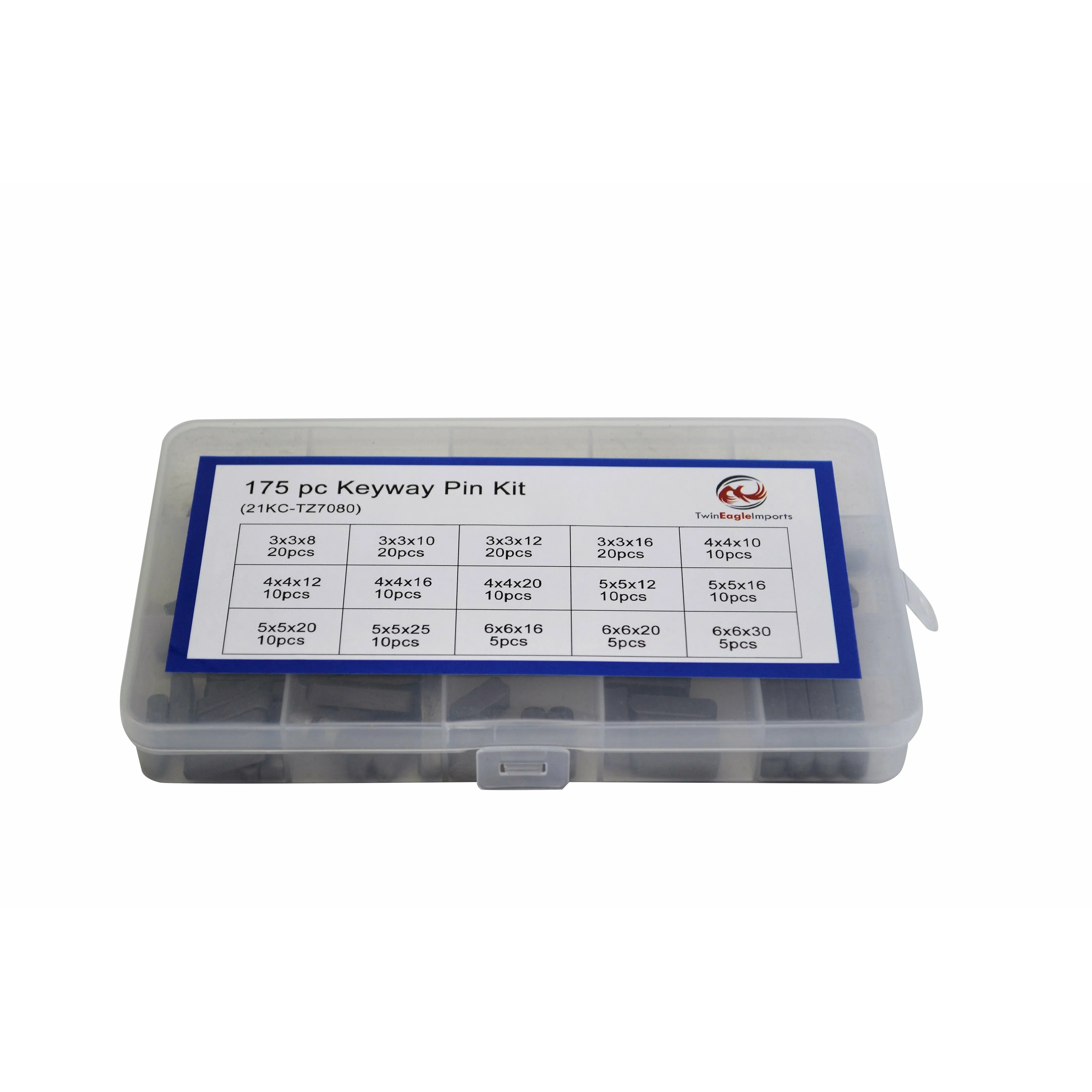 275pc Metric Keyway and 164pc Woodruff Keys Grab Kit