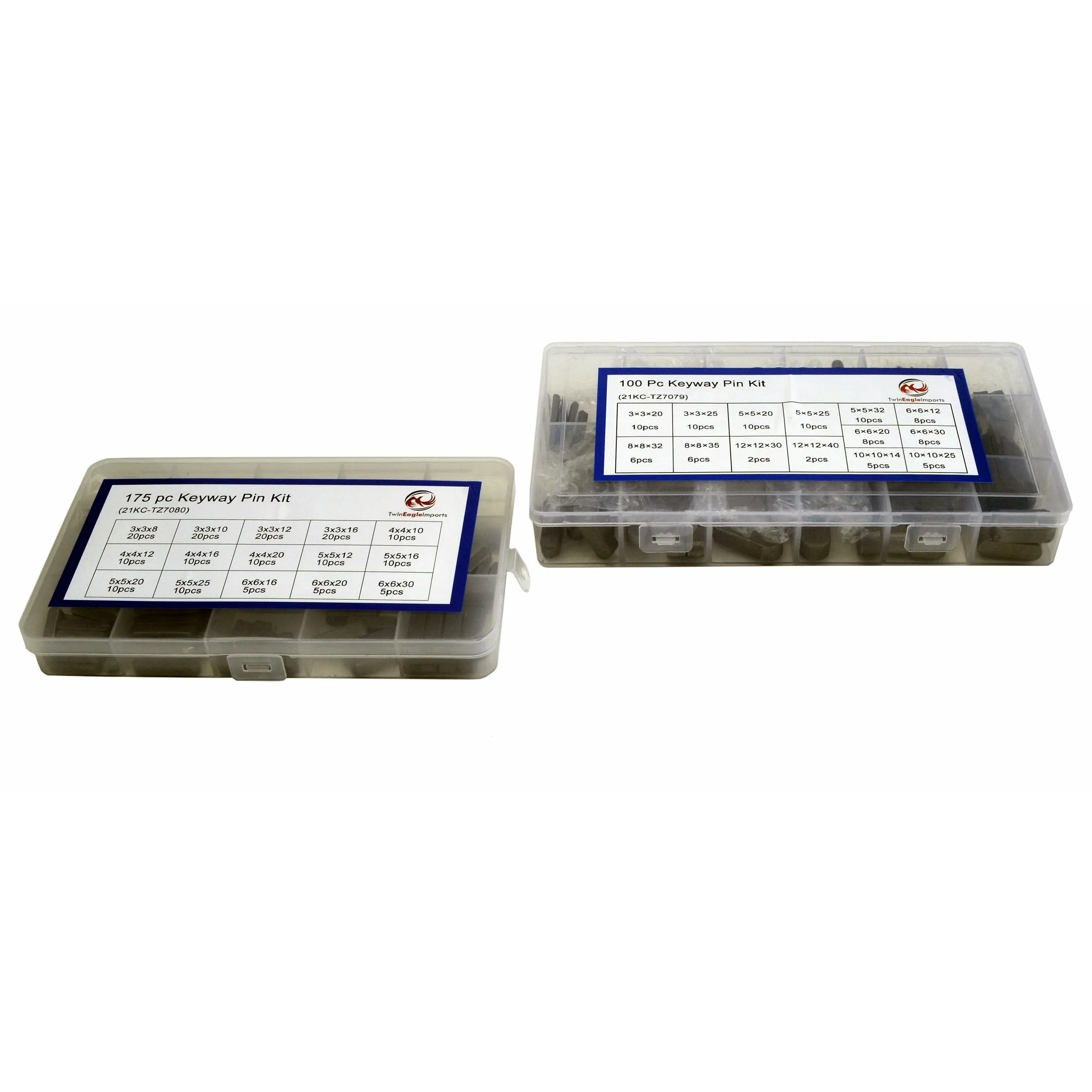 275pc Metric Keyway and 164pc Woodruff Keys Grab Kit