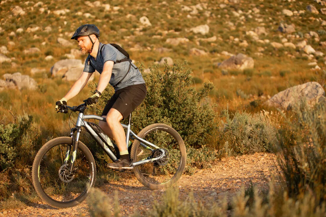 27.5" Hardtail Electric Mountain Bike E-ST 100 - Blue