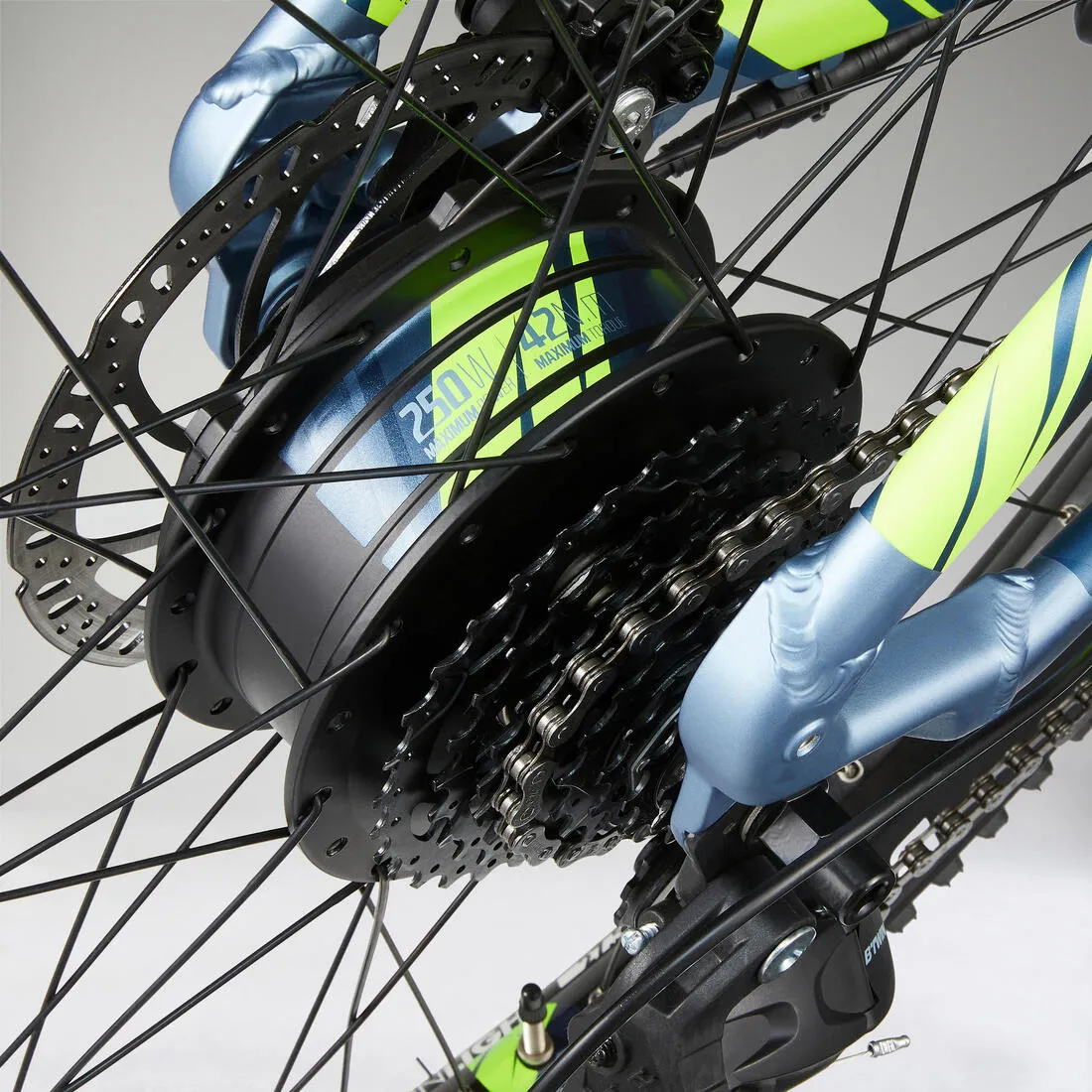27.5" Hardtail Electric Mountain Bike E-ST 100 - Blue