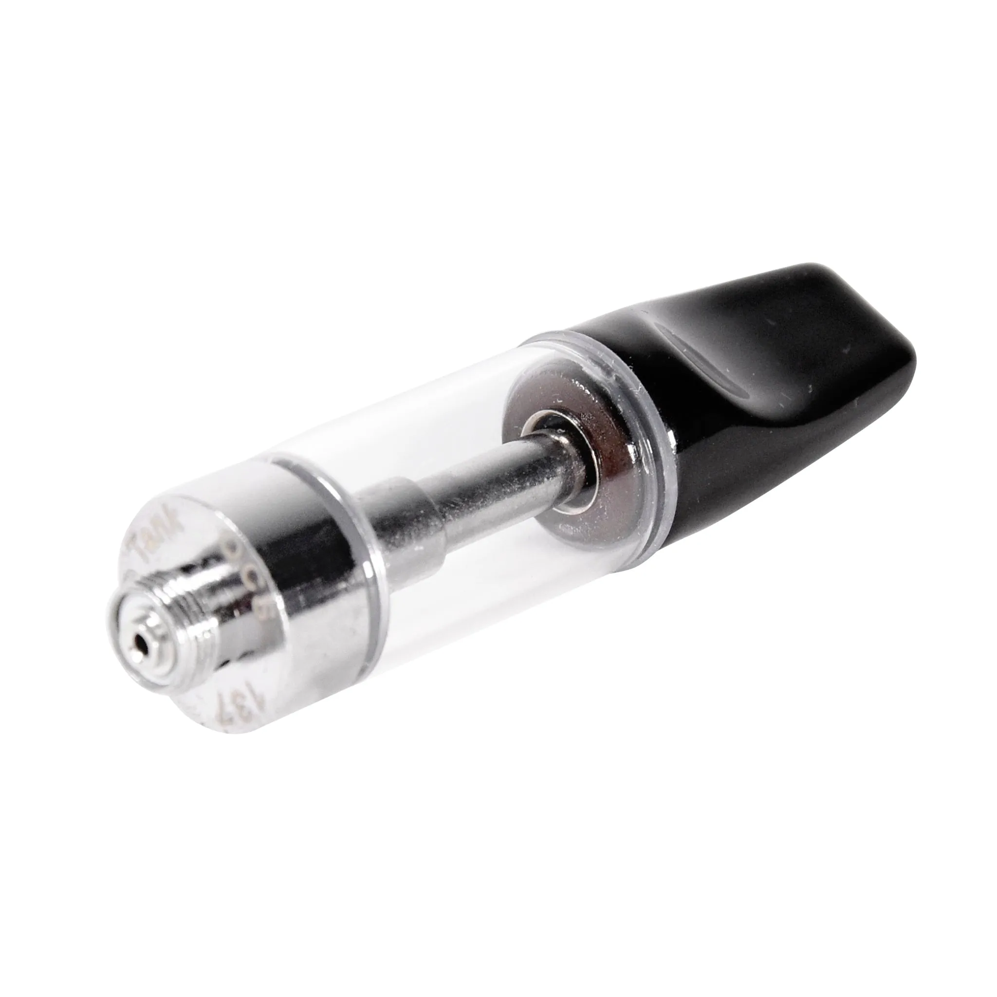 2mL 510 Screw Top Black Tip Vape Cartridge
