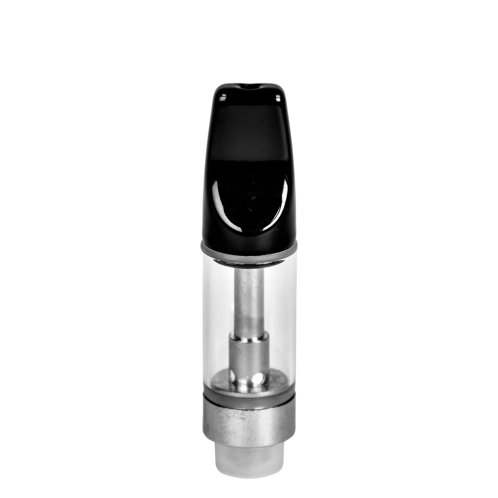2mL 510 Screw Top Black Tip Vape Cartridge