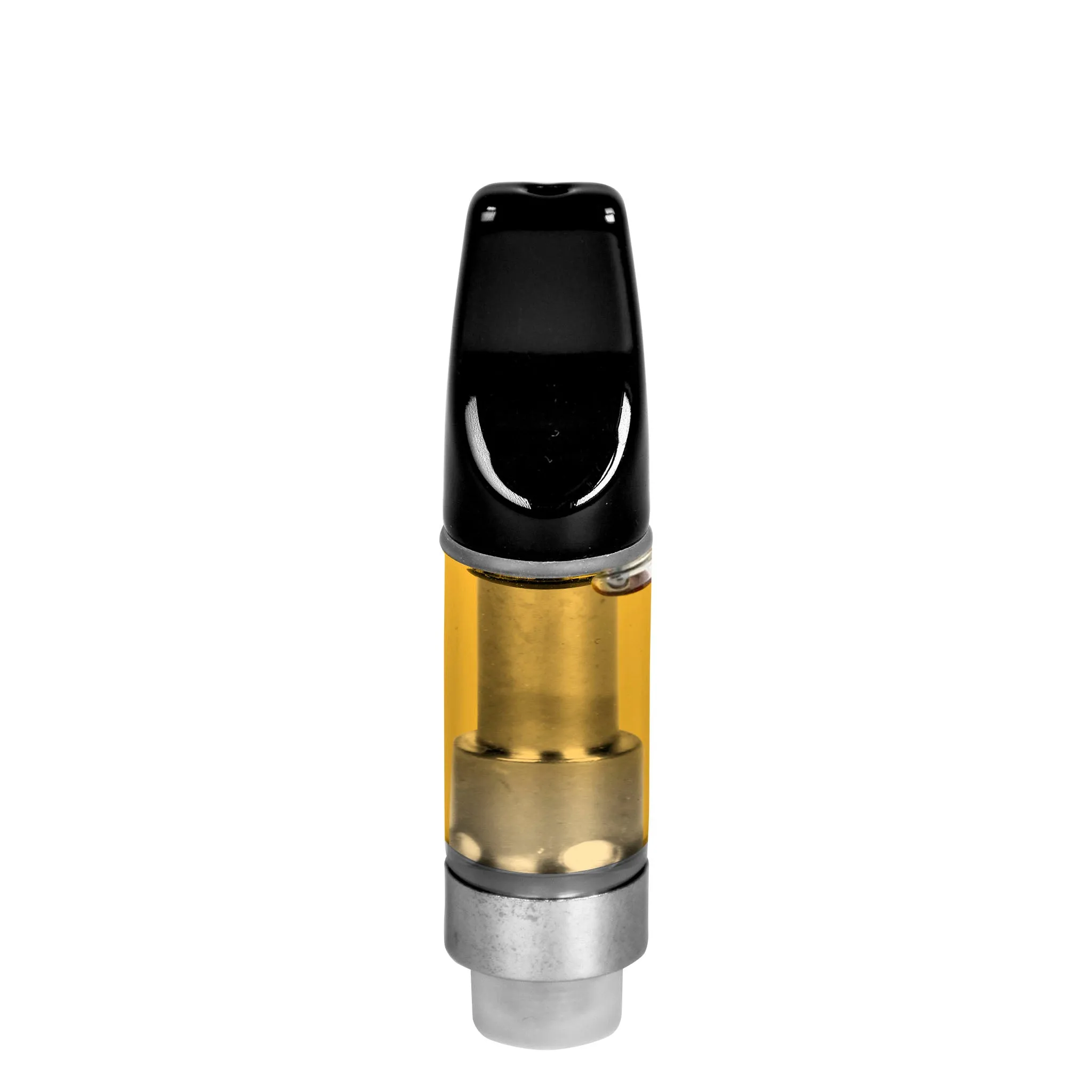 2mL 510 Screw Top Black Tip Vape Cartridge