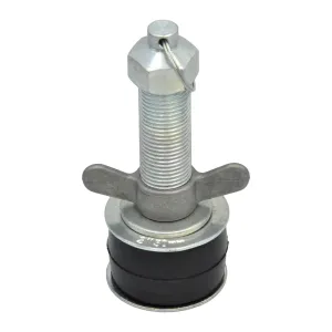 2" 50 mm Steel expanding plug with 1/2 bypass 50-63 mm Range