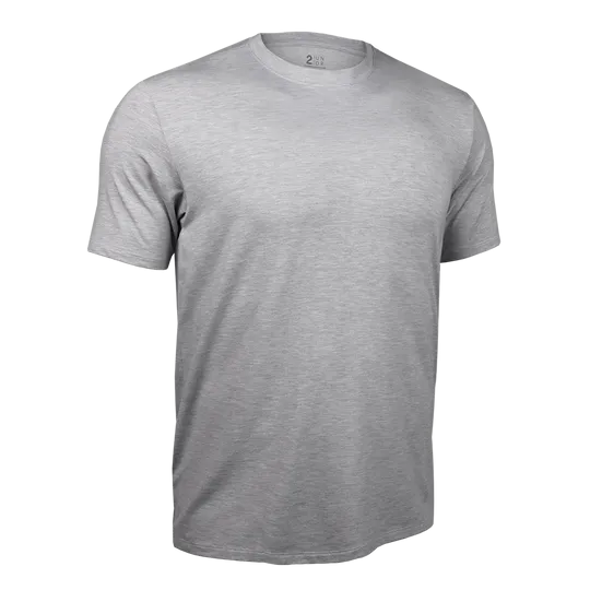 2UNDR - Luxury Crew Tee - Grey