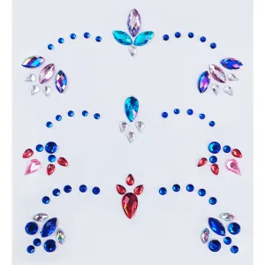 3 sets DIY Face Stickers