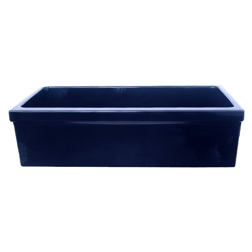 30" reversible Front Apron fireclay kitchen sink with lip design on both sides
