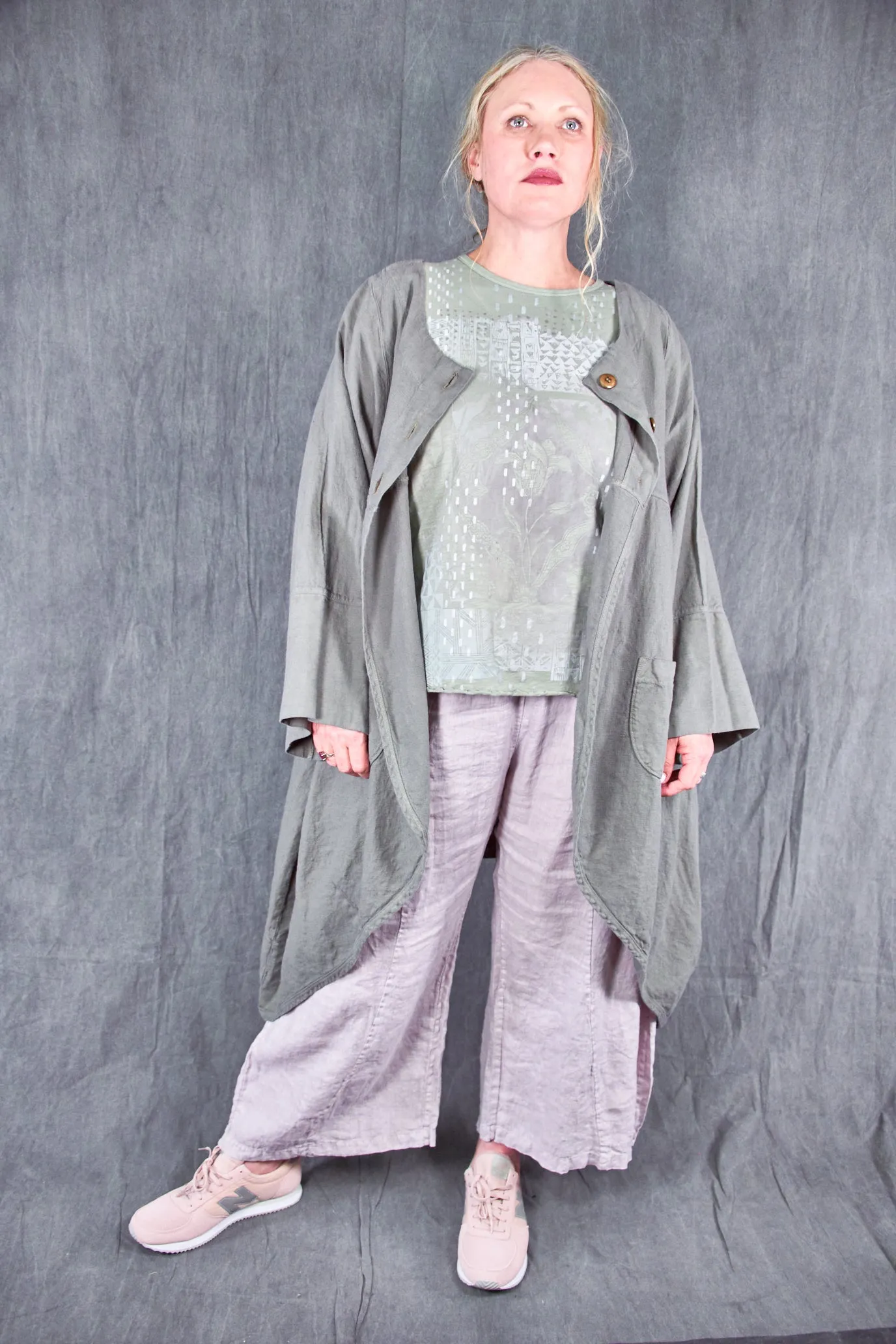 3306 Pocket Linen Klee-Pink Quartz-U