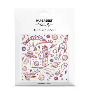 3D world Temporary Tattoo