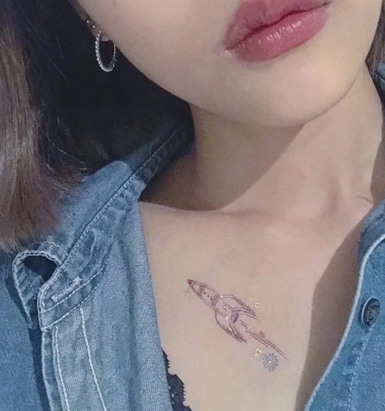 3D world Temporary Tattoo