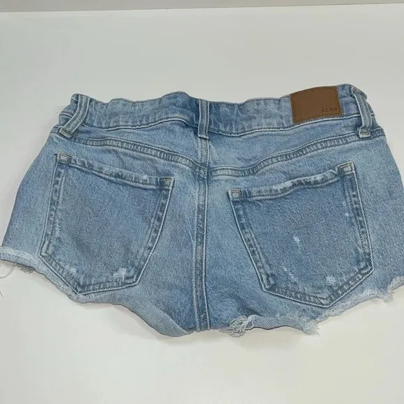 4 Jean shorts bundle 2 Aeropostale 2 Shein Imperfect juniors denim shorts size 2
