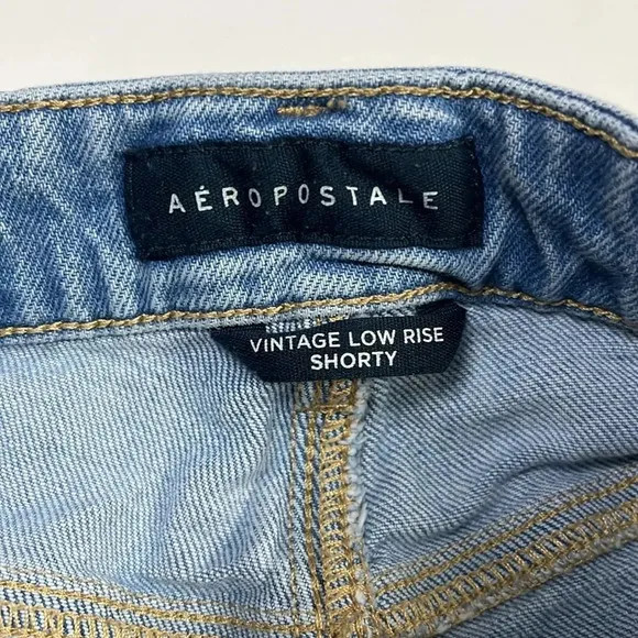 4 Jean shorts bundle 2 Aeropostale 2 Shein Imperfect juniors denim shorts size 2