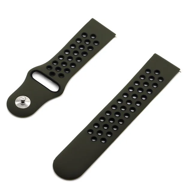 42/44mm Sport Silicone Smart Watch Strap(Only Belt)