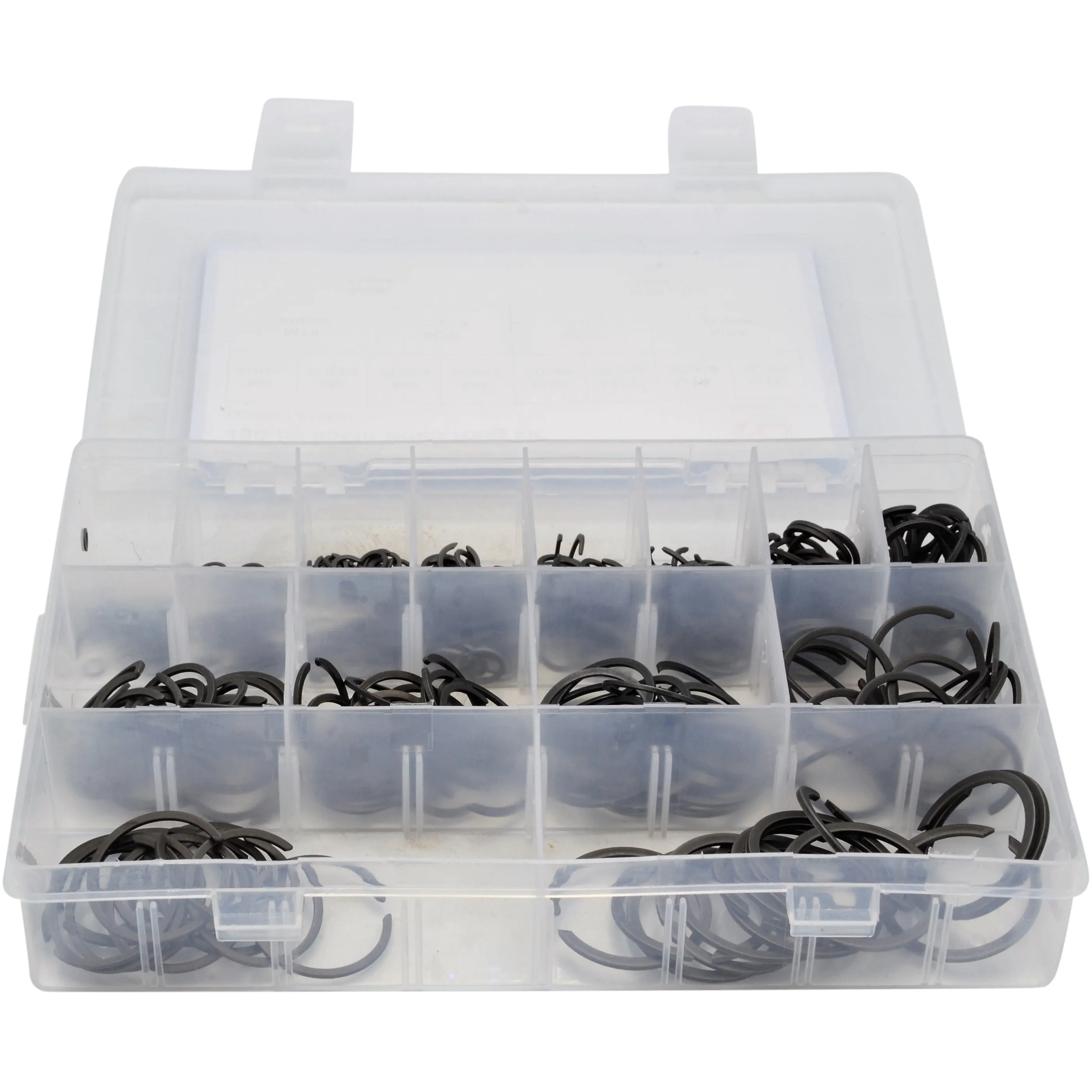 430pc 65 Mn Metric Snap Ring Retainer Grab Kit Assortment