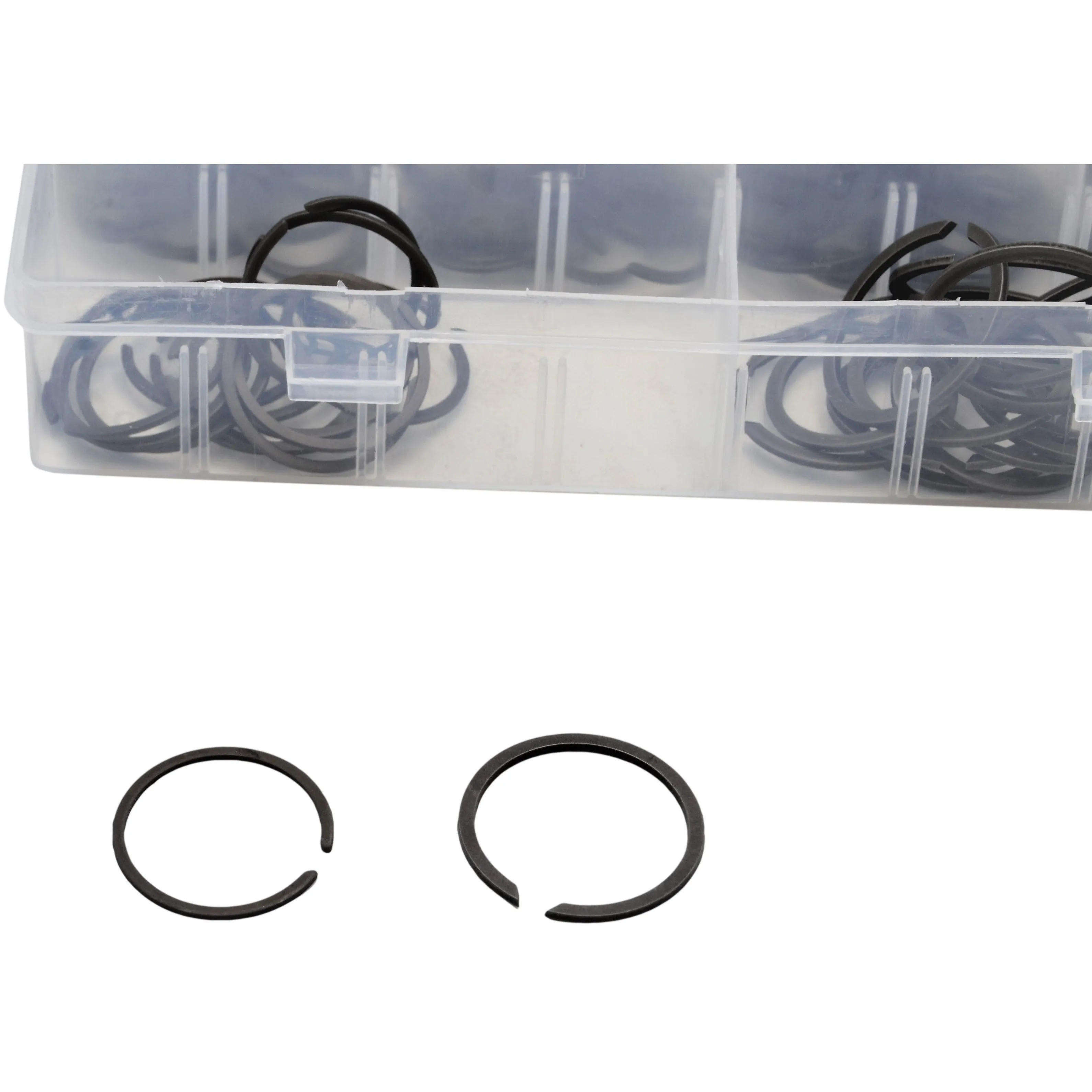 430pc 65 Mn Metric Snap Ring Retainer Grab Kit Assortment