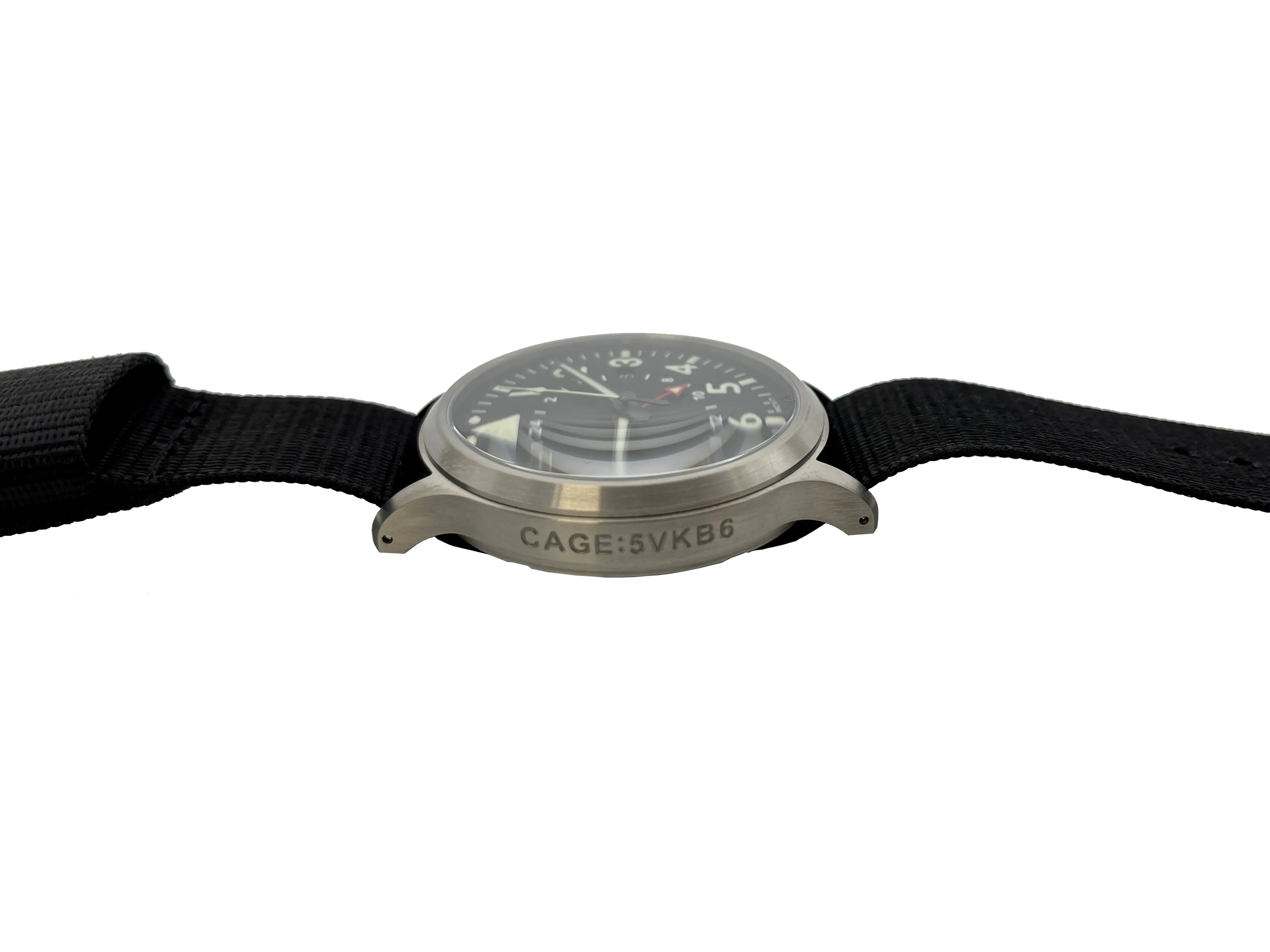 44mm Large Titanium GMT Watch by Maratac®   Date Window