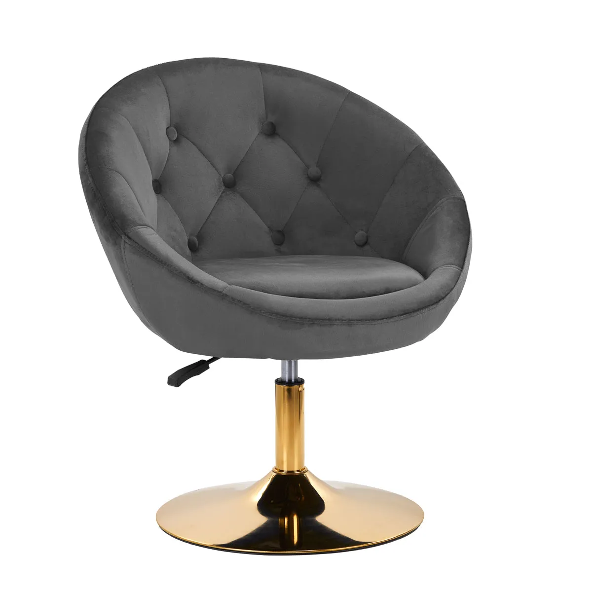 4Rico Swivel Chair QS-BL12B Grey