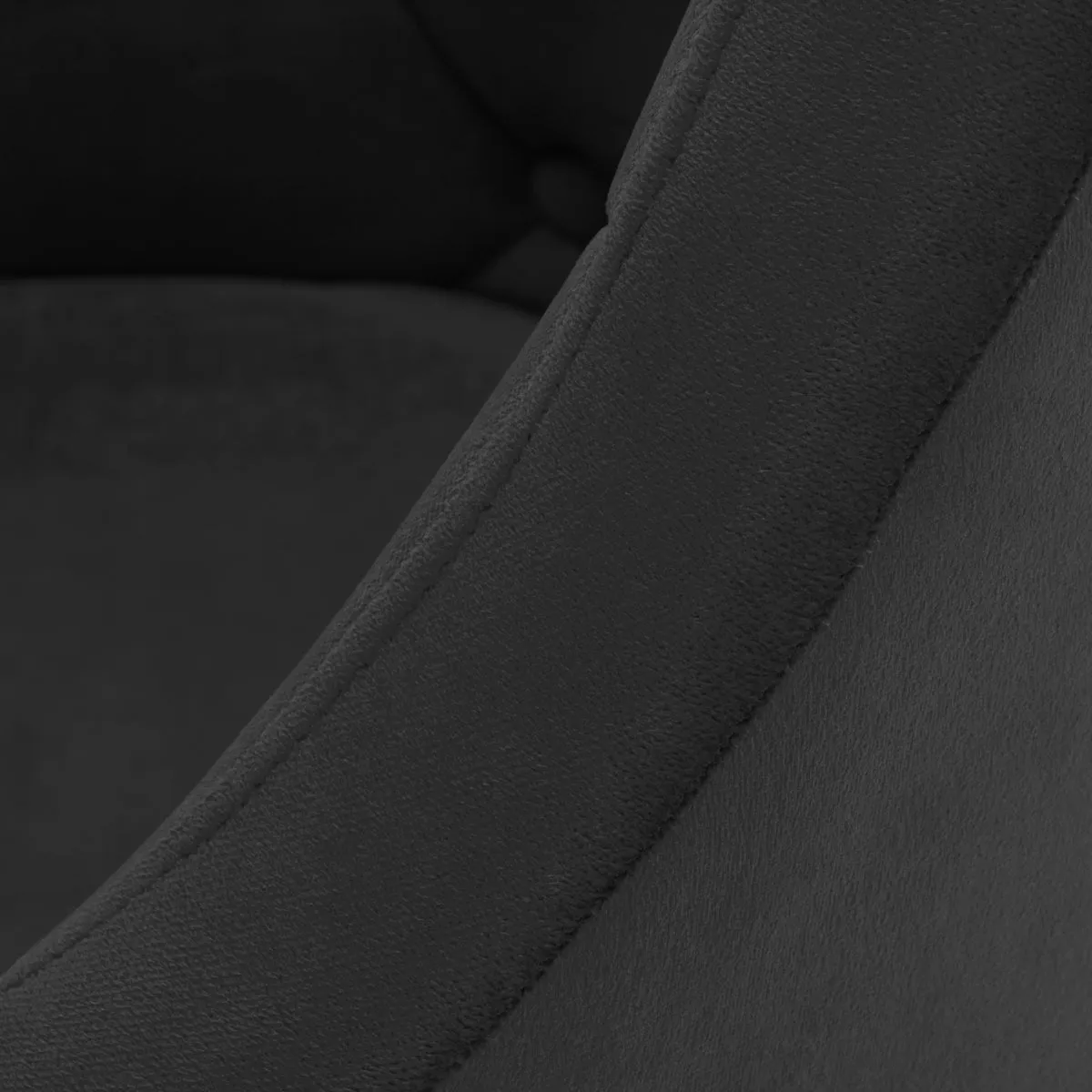 4Rico Swivel Chair QS-BL14G Black