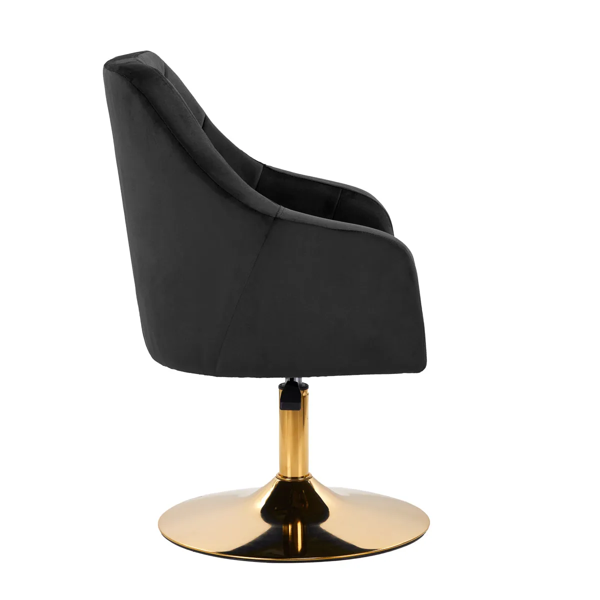 4Rico Swivel Chair QS-BL14G Black