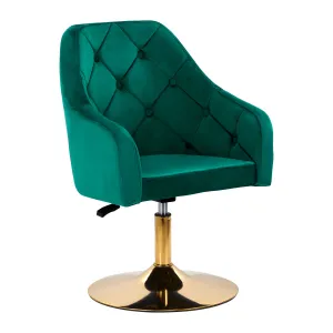 4Rico Swivel Chair QS-BL14G Green