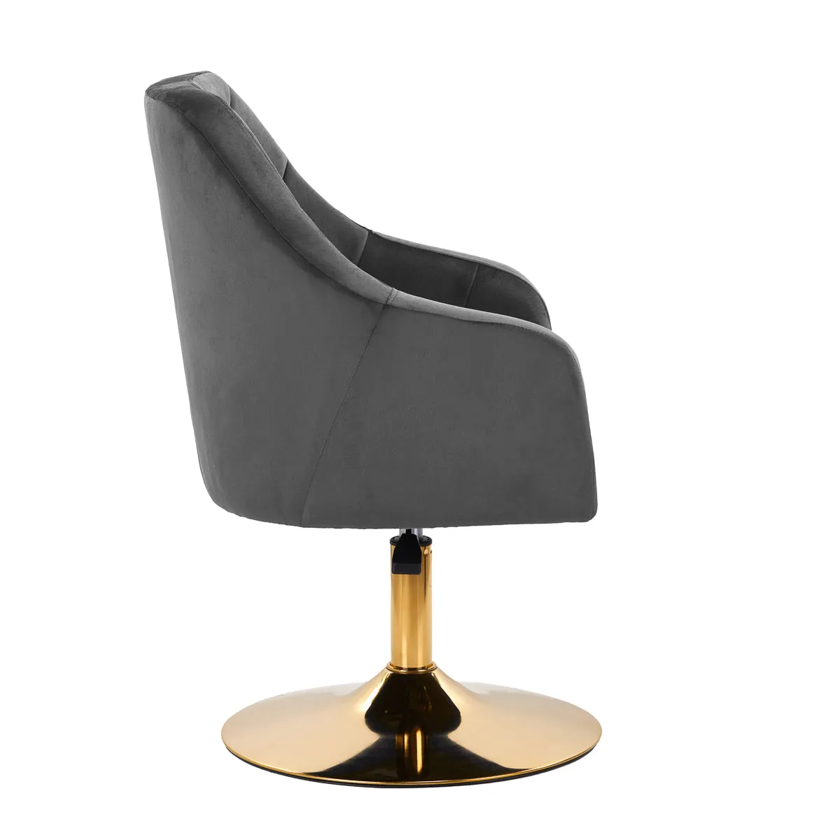 4Rico Swivel Chair QS-BL14G Grey