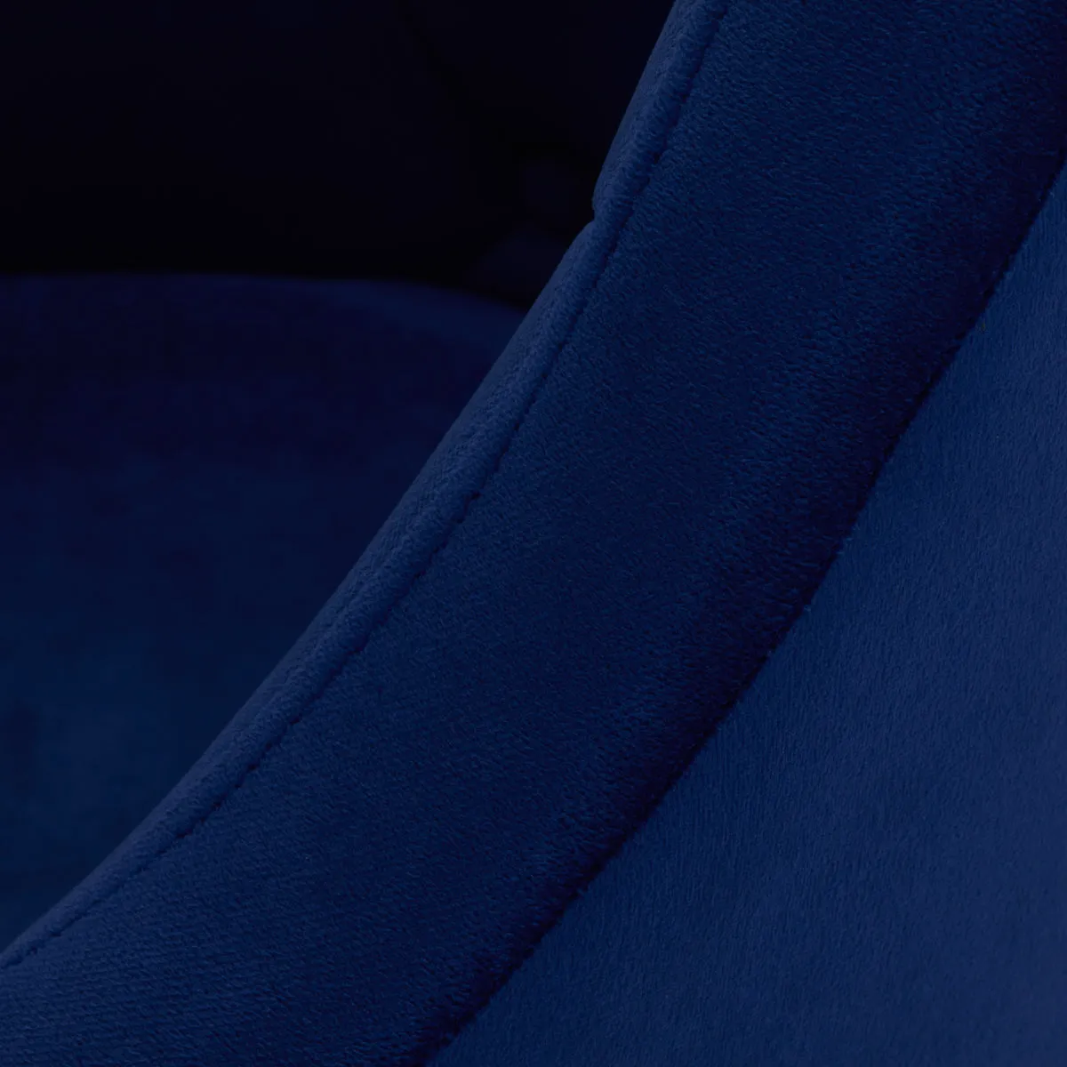 4Rico Swivel Chair QS-BL14G Navy Blue
