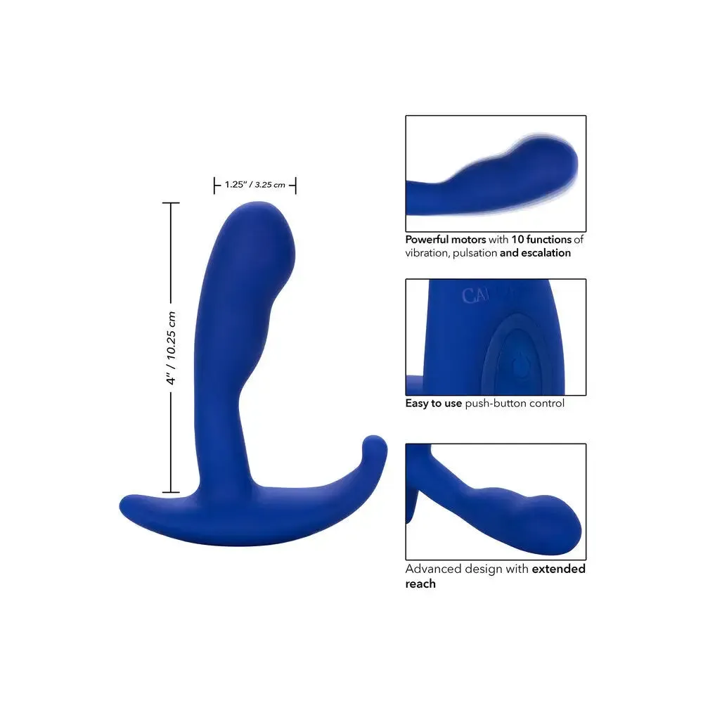 5-inch Colt Silicone Blue Rechargeable Waterproof Anal Probe