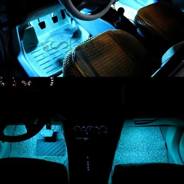 5 Pack: Atmospheric RGB Car Interior Lighting System