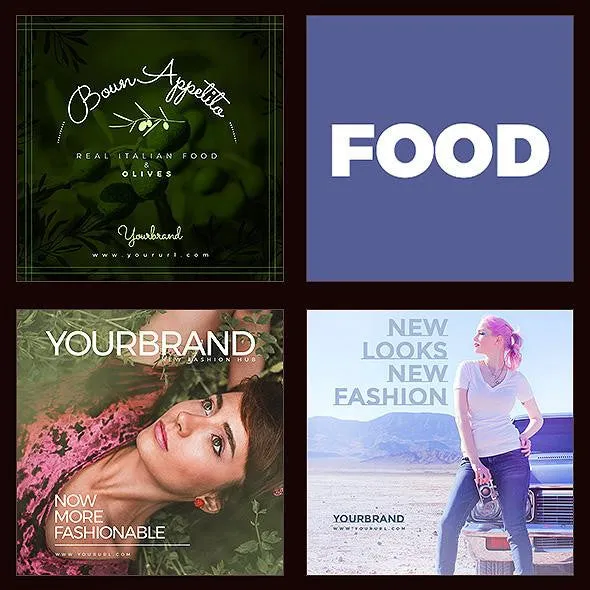 50 - Multipurpose Promotion Instagram Banners