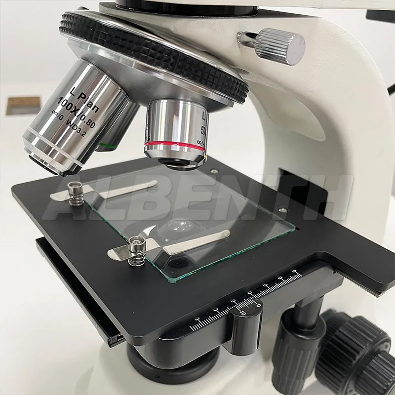 50X-1000X Trinocular Metallurgical Microscope with Polarization