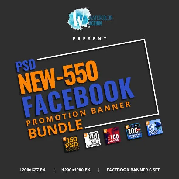 550 Facebook Banner Bundle 2