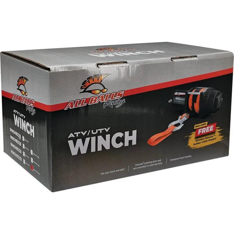 6000 LB Synthetic Rope Winch (4 Bolt)