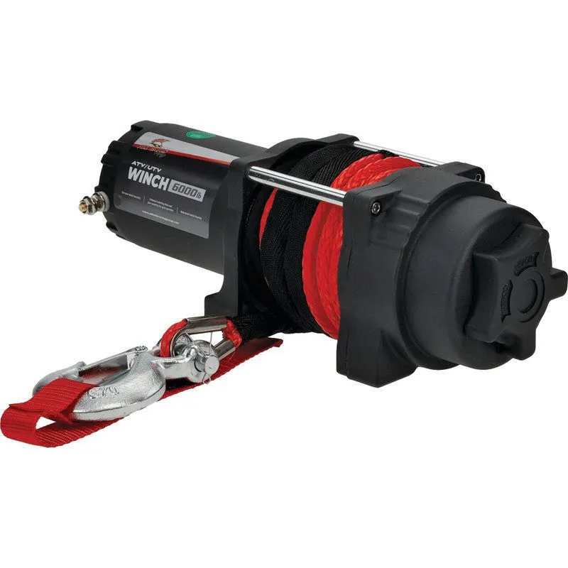 6000 LB Synthetic Rope Winch (4 Bolt)