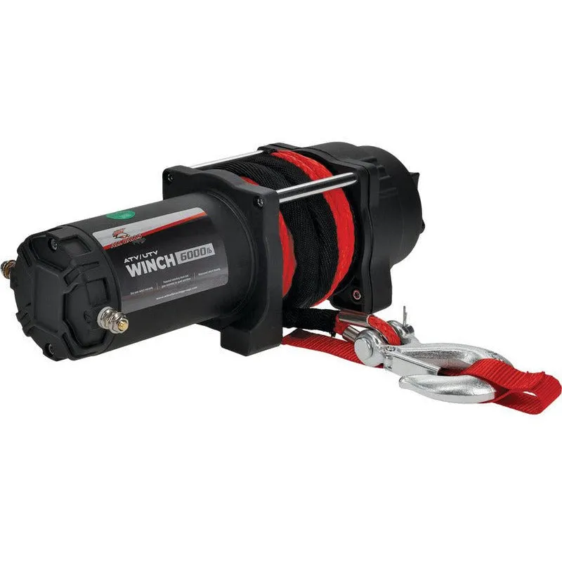 6000 LB Synthetic Rope Winch (4 Bolt)