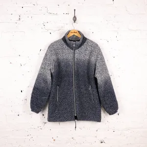 90s Full Zip Fleece Jacket - Blue - XL